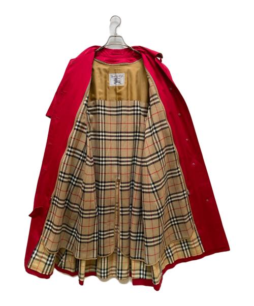 Burberry's（バーバリーズ）Burberry's (バーバリーズ) ライナー付き裏ノバトレンチコート レッド サイズ: 9ARの古着・服飾アイテム