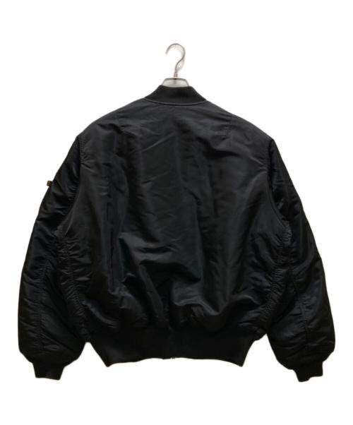 ALPHA（アルファ）ALPHA (アルファ) NASA フライトジャケット ブラック サイズ:３Lの古着・服飾アイテム