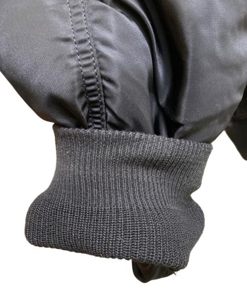 ALPHA（アルファ）ALPHA (アルファ) NASA フライトジャケット ブラック サイズ:３Lの古着・服飾アイテム