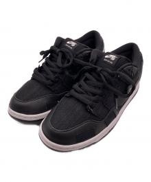 NIKE SB×WASTED YOUTH（ナイキエスビー×ウェイステッドユース）の古着「ダンク ロー "ブラックデニム" / ヴェルディ」｜ブラック