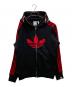adidas（アディダス）の古着「シャーク フルジップ フーディー」｜ブラック