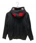 adidas (アディダス) A BATHING APE (アベイシングエイプ) シャーク フルジップ フーディー ブラック サイズ:2XL：45000円