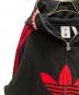 中古・古着 adidas (アディダス) A BATHING APE (アベイシングエイプ) シャーク フルジップ フーディー ブラック サイズ:2XL：45000円