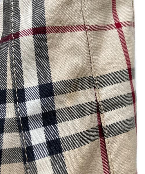 BURBERRY BLUE LABEL（バーバリー ブルー レーベル）BURBERRY BLUE LABEL (バーバリー ブルー レーベル) ノバチェックプリーツミニスカート ベージュ サイズ:36の古着・服飾アイテム