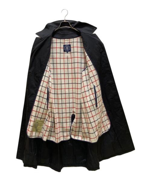 J.PRESS（ジェイプレス）J.PRESS (ジェイプレス) VENTILE ウールライナー付バルマカーンコート ブラック サイズ:XLの古着・服飾アイテム