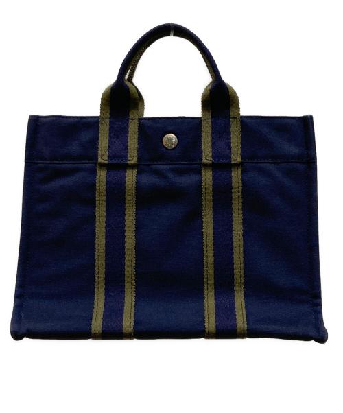 HERMES（エルメス）HERMES (エルメス) フールトゥPM ネイビーの古着・服飾アイテム