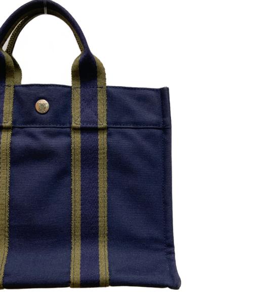 HERMES（エルメス）HERMES (エルメス) フールトゥPM ネイビーの古着・服飾アイテム