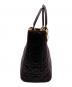 Christian Dior (クリスチャン ディオール) カナージュハンドバッグ ブラック：180000円