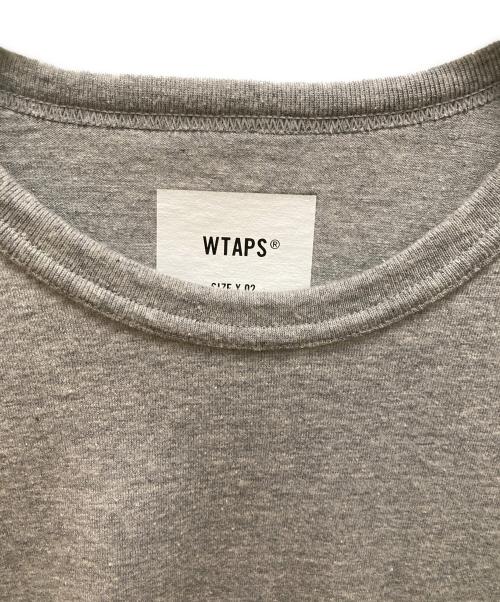 WTAPS（ダブルタップス）WTAPS (ダブルタップス) ロゴプリントカットソー グレー サイズ:M(X 02)の古着・服飾アイテム