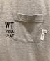 中古・古着 WTAPS (ダブルタップス) ロゴプリントカットソー グレー サイズ:M(X 02)：14000円