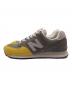 NEW BALANCE (ニューバランス) the Apartment (ジ アパートメント) ML574AP2 グレー×イエロー サイズ:27.5：25000円