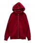 Supreme（シュプリーム）の古着「スモール ボックス ロゴ ジップアップ フーデッドスウェットシャツ パーカー」｜レッド