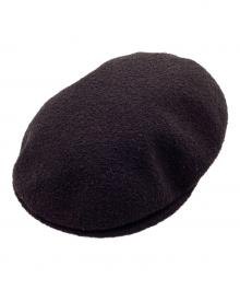 SUPREME×KANGOL（シュプリーム×カンゴール）の古着「コラボロゴ刺繍ハンチング」｜ブラック