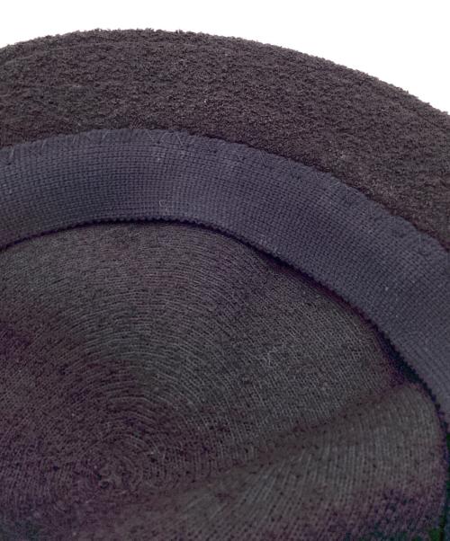 SUPREME（シュプリーム）Supreme (シュプリーム) KANGOL (カンゴール) コラボロゴ刺繍ハンチング ブラックの古着・服飾アイテム