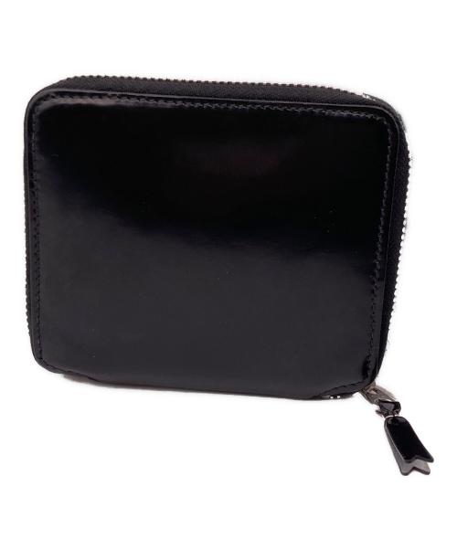 COMME des GARCONS（コムデギャルソン）COMME des GARCONS (コムデギャルソン) インサイドミラー 2つ折り財布 ブラックの古着・服飾アイテム