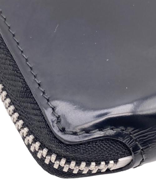 COMME des GARCONS（コムデギャルソン）COMME des GARCONS (コムデギャルソン) インサイドミラー 2つ折り財布 ブラックの古着・服飾アイテム