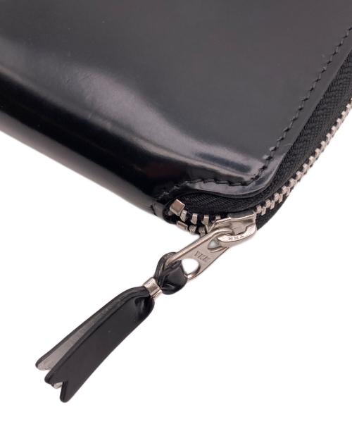 COMME des GARCONS（コムデギャルソン）COMME des GARCONS (コムデギャルソン) インサイドミラー 2つ折り財布 ブラックの古着・服飾アイテム
