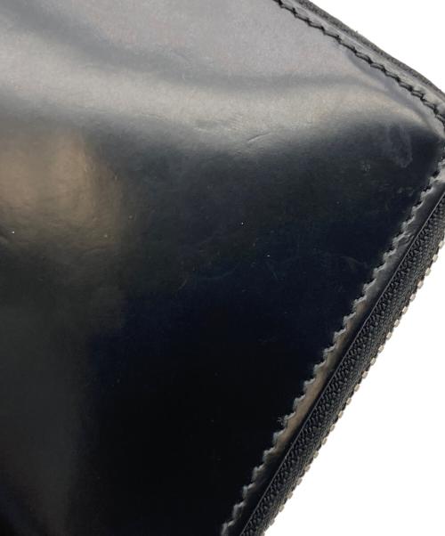COMME des GARCONS（コムデギャルソン）COMME des GARCONS (コムデギャルソン) インサイドミラー 2つ折り財布 ブラックの古着・服飾アイテム