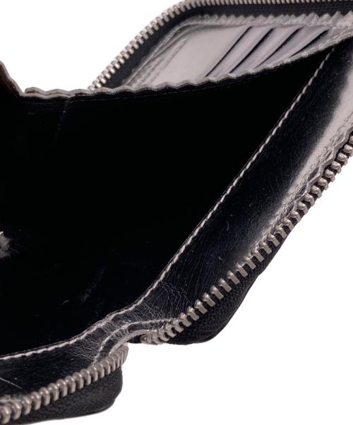 COMME des GARCONS（コムデギャルソン）COMME des GARCONS (コムデギャルソン) インサイドミラー 2つ折り財布 ブラックの古着・服飾アイテム