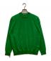 cash&barba（キャッシュ アンド バルバ）の古着「ウーステッドカシミヤ150クルーネック」｜グリーン