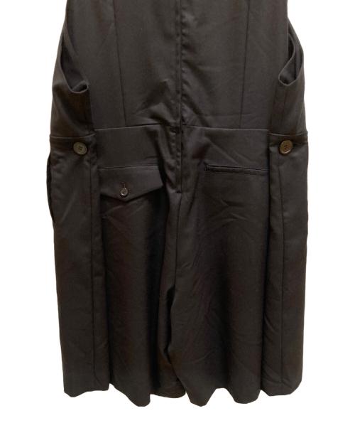 noir kei ninomiya（ノワール ケイ ニノミヤ）noir kei ninomiya (ノワール ケイ ニノミヤ) ウールオールインワン ブラック サイズ:sの古着・服飾アイテム