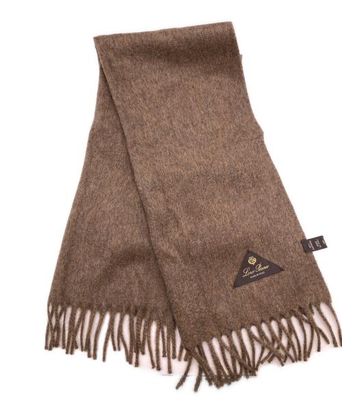 LORO PIANA（ロロピアーナ）LORO PIANA (ロロピアーナ) カシミヤマフラー ブラウンの古着・服飾アイテム