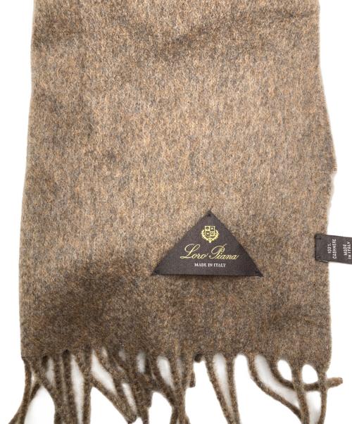 LORO PIANA（ロロピアーナ）LORO PIANA (ロロピアーナ) カシミヤマフラー ブラウンの古着・服飾アイテム