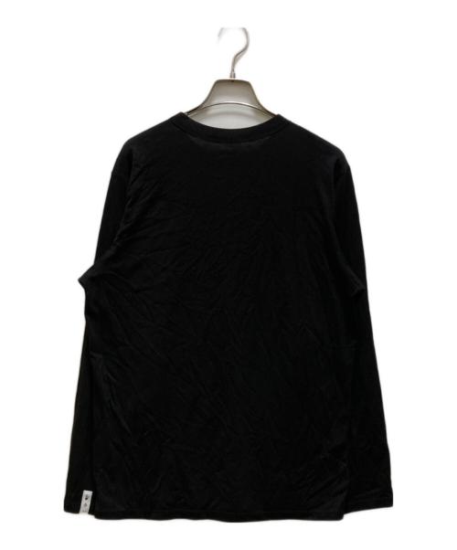 THE NORTH FACE（ザ ノース フェイス）THE NORTH FACE (ザ ノース フェイス) HYKE (ハイク) メリノ テイル クルーネックカットソー ブラック サイズ:Ｍの古着・服飾アイテム