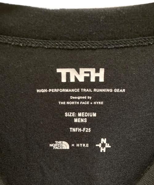 THE NORTH FACE（ザ ノース フェイス）THE NORTH FACE (ザ ノース フェイス) HYKE (ハイク) メリノ テイル クルーネックカットソー ブラック サイズ:Ｍの古着・服飾アイテム