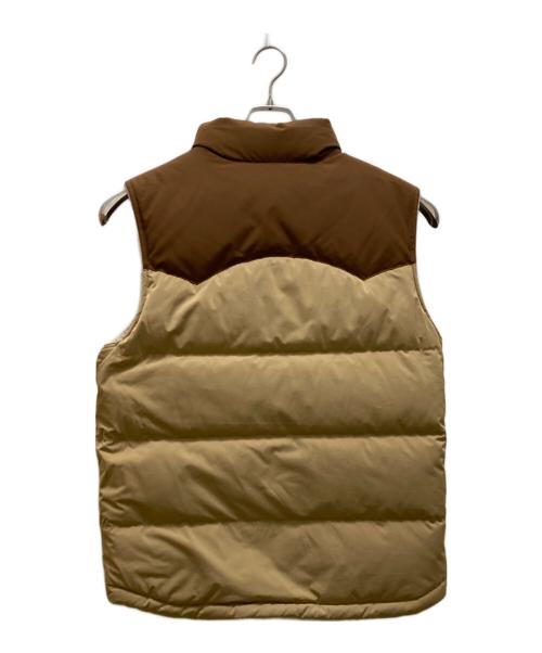 Patagonia/（パタゴニア）Patagonia/ (パタゴニア) リバーシブル ビビィ ダウンベスト ベージュ サイズ:mの古着・服飾アイテム