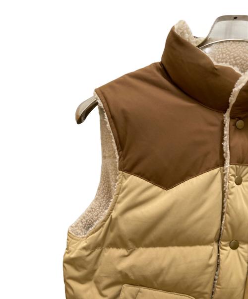 Patagonia/（パタゴニア）Patagonia/ (パタゴニア) リバーシブル ビビィ ダウンベスト ベージュ サイズ:mの古着・服飾アイテム