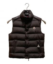 MONCLER（モンクレール）の古着「シェバル ダウンベスト」｜ブラウン