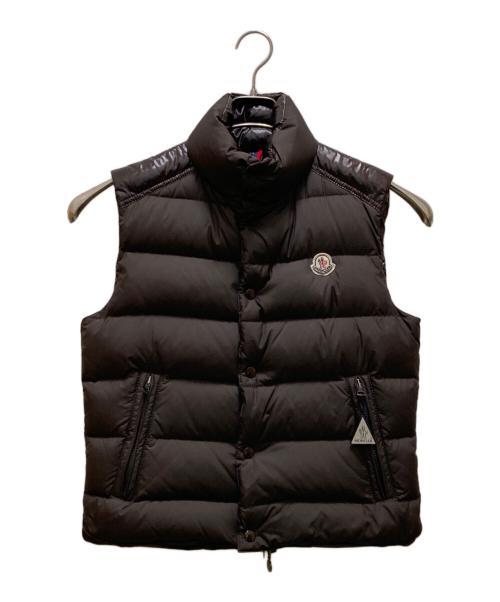 MONCLER（モンクレール）MONCLER (モンクレール) シェバル ダウンベスト ブラウンの古着・服飾アイテム