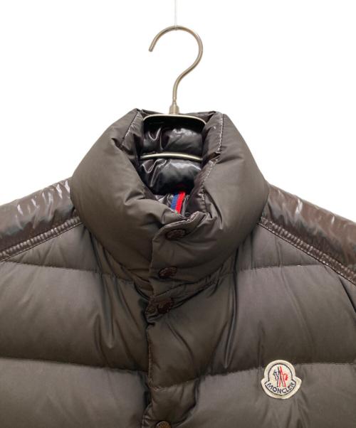MONCLER（モンクレール）MONCLER (モンクレール) シェバル ダウンベスト ブラウンの古着・服飾アイテム