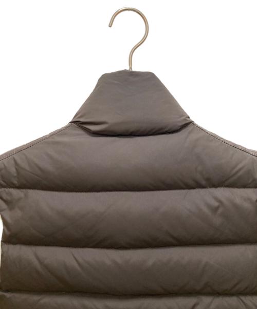 MONCLER（モンクレール）MONCLER (モンクレール) シェバル ダウンベスト ブラウンの古着・服飾アイテム