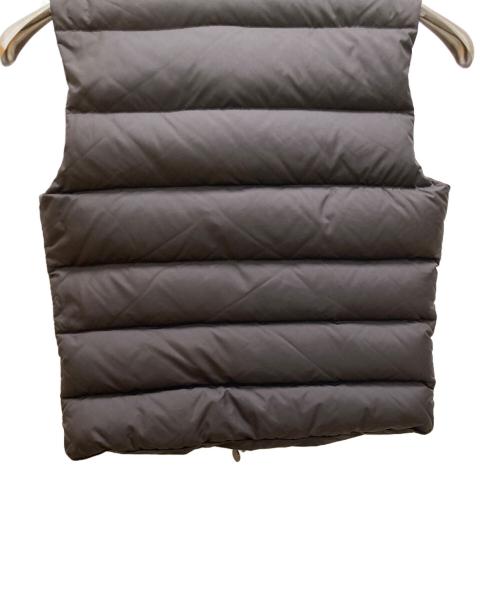 MONCLER（モンクレール）MONCLER (モンクレール) シェバル ダウンベスト ブラウンの古着・服飾アイテム