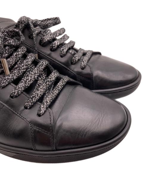 Saint Laurent Paris（サンローランパリ）Saint Laurent Paris (サンローランパリ) リップパッチ ローカットスニーカー ブラック サイズ:４１の古着・服飾アイテム