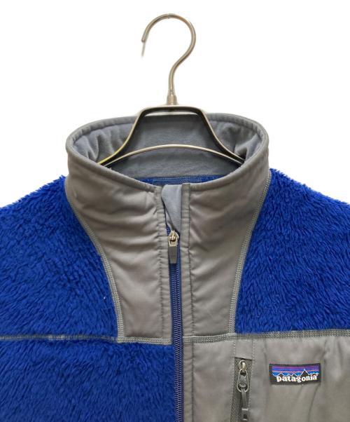 Patagonia（パタゴニア）Patagonia (パタゴニア) R1フリースジャケット ブルー×グレー サイズ:mの古着・服飾アイテム