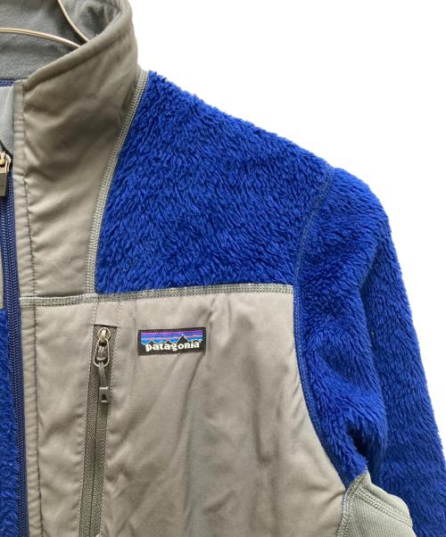 Patagonia（パタゴニア）Patagonia (パタゴニア) R1フリースジャケット ブルー×グレー サイズ:mの古着・服飾アイテム