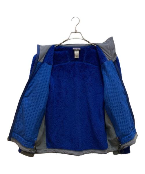 Patagonia（パタゴニア）Patagonia (パタゴニア) R1フリースジャケット ブルー×グレー サイズ:mの古着・服飾アイテム
