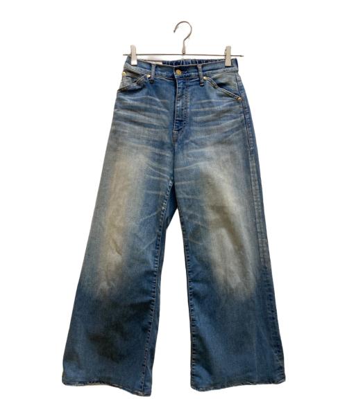 SURT（サート）SURT (サート) BIG JOHN (ビッグジョン) コラボ マニッシュ バギーデニムパンツ インディゴ サイズ:XSの古着・服飾アイテム