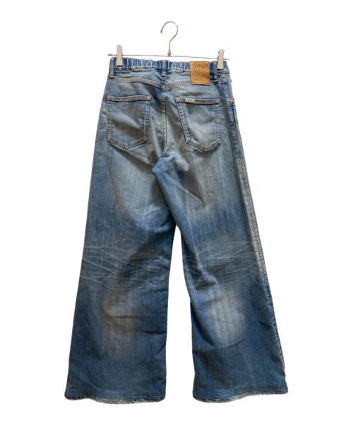 SURT（サート）SURT (サート) BIG JOHN (ビッグジョン) コラボ マニッシュ バギーデニムパンツ インディゴ サイズ:XSの古着・服飾アイテム