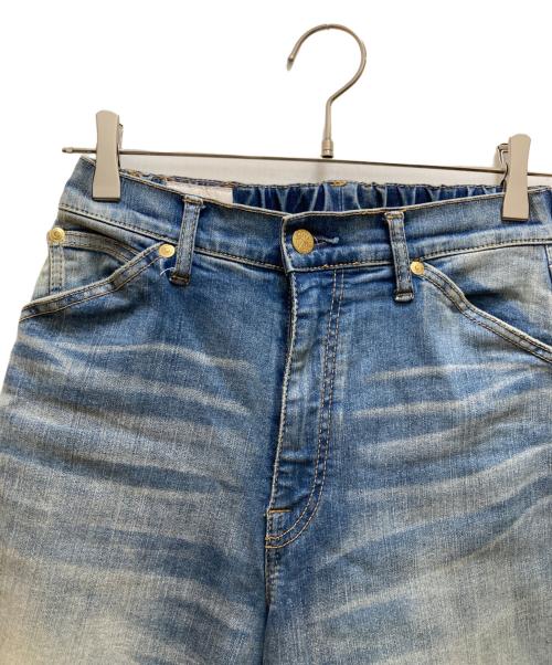 SURT（サート）SURT (サート) BIG JOHN (ビッグジョン) コラボ マニッシュ バギーデニムパンツ インディゴ サイズ:XSの古着・服飾アイテム
