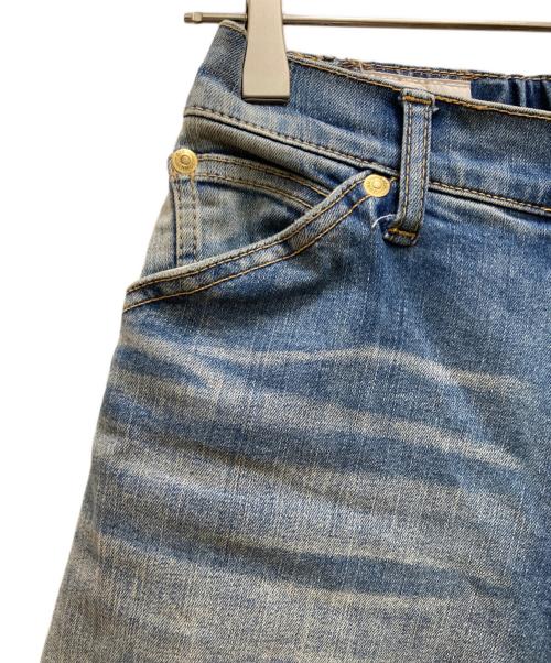 SURT（サート）SURT (サート) BIG JOHN (ビッグジョン) コラボ マニッシュ バギーデニムパンツ インディゴ サイズ:XSの古着・服飾アイテム