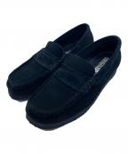 CLARKS ORIGINALSクラークス オリジナルズ）の古着「ワラビーローファー」｜ブラック
