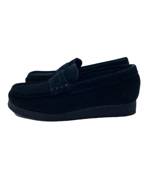 CLARKS ORIGINALS（クラークス オリジナルズ）Clarks Originals (クラークス オリジナルズ) ワラビーローファー ブラック サイズ:23.5cmの古着・服飾アイテム