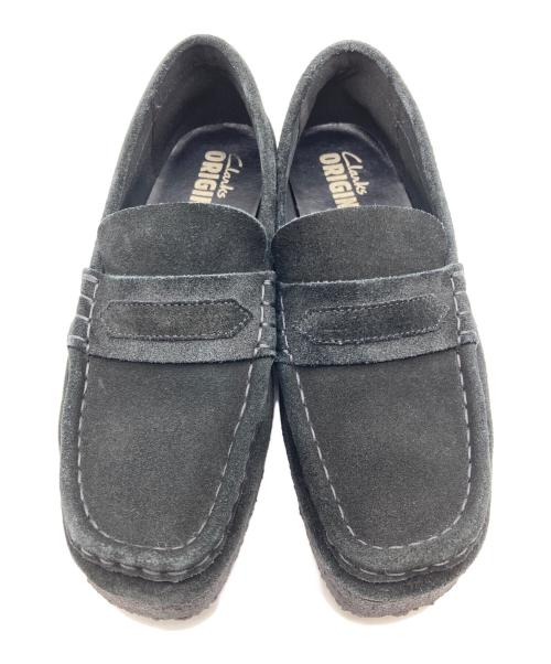 CLARKS ORIGINALS（クラークス オリジナルズ）Clarks Originals (クラークス オリジナルズ) ワラビーローファー ブラック サイズ:23.5cmの古着・服飾アイテム