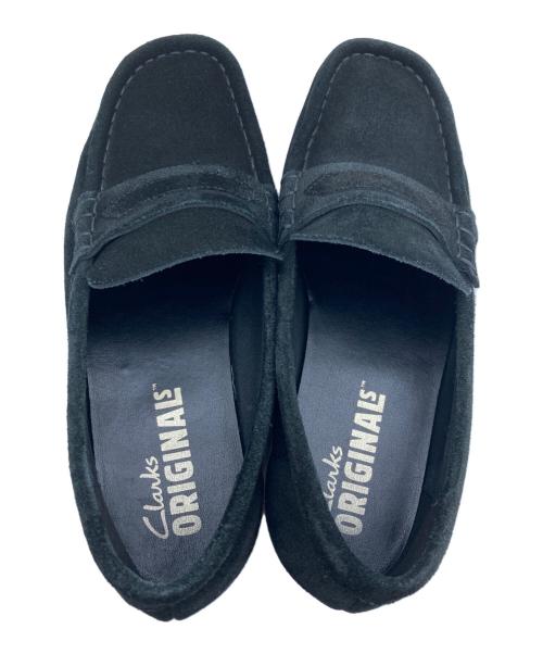 CLARKS ORIGINALS（クラークス オリジナルズ）Clarks Originals (クラークス オリジナルズ) ワラビーローファー ブラック サイズ:23.5cmの古着・服飾アイテム