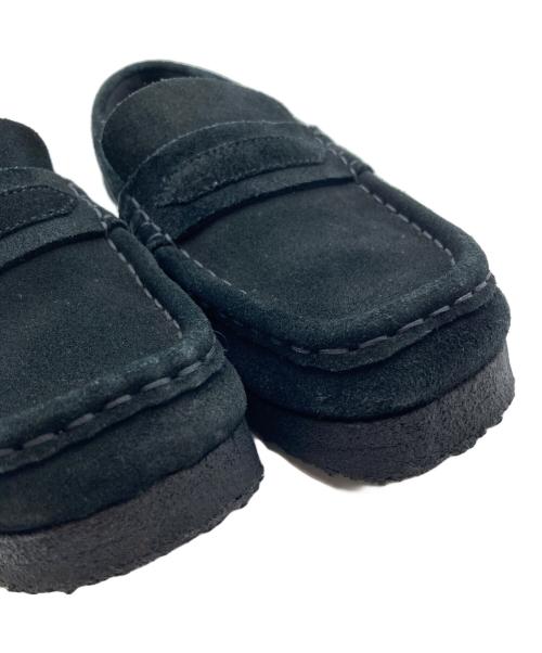 CLARKS ORIGINALS（クラークス オリジナルズ）Clarks Originals (クラークス オリジナルズ) ワラビーローファー ブラック サイズ:23.5cmの古着・服飾アイテム