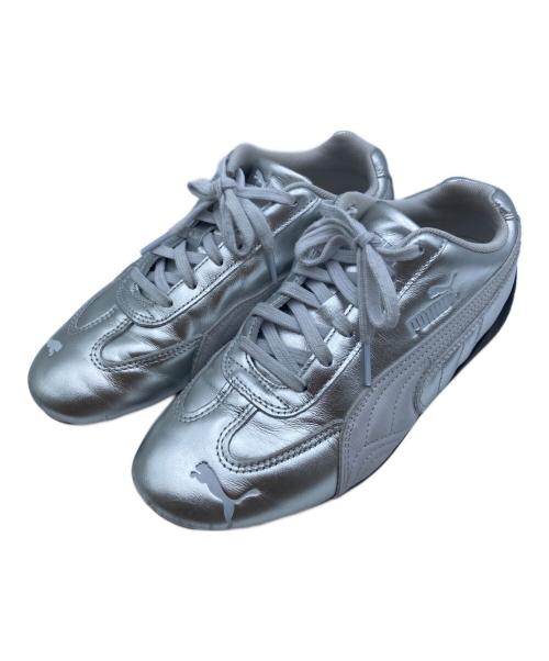 PUMA（プーマ）PUMA (プーマ) ウィメンズ スピードキャット シルバー シルバー サイズ:24cmの古着・服飾アイテム